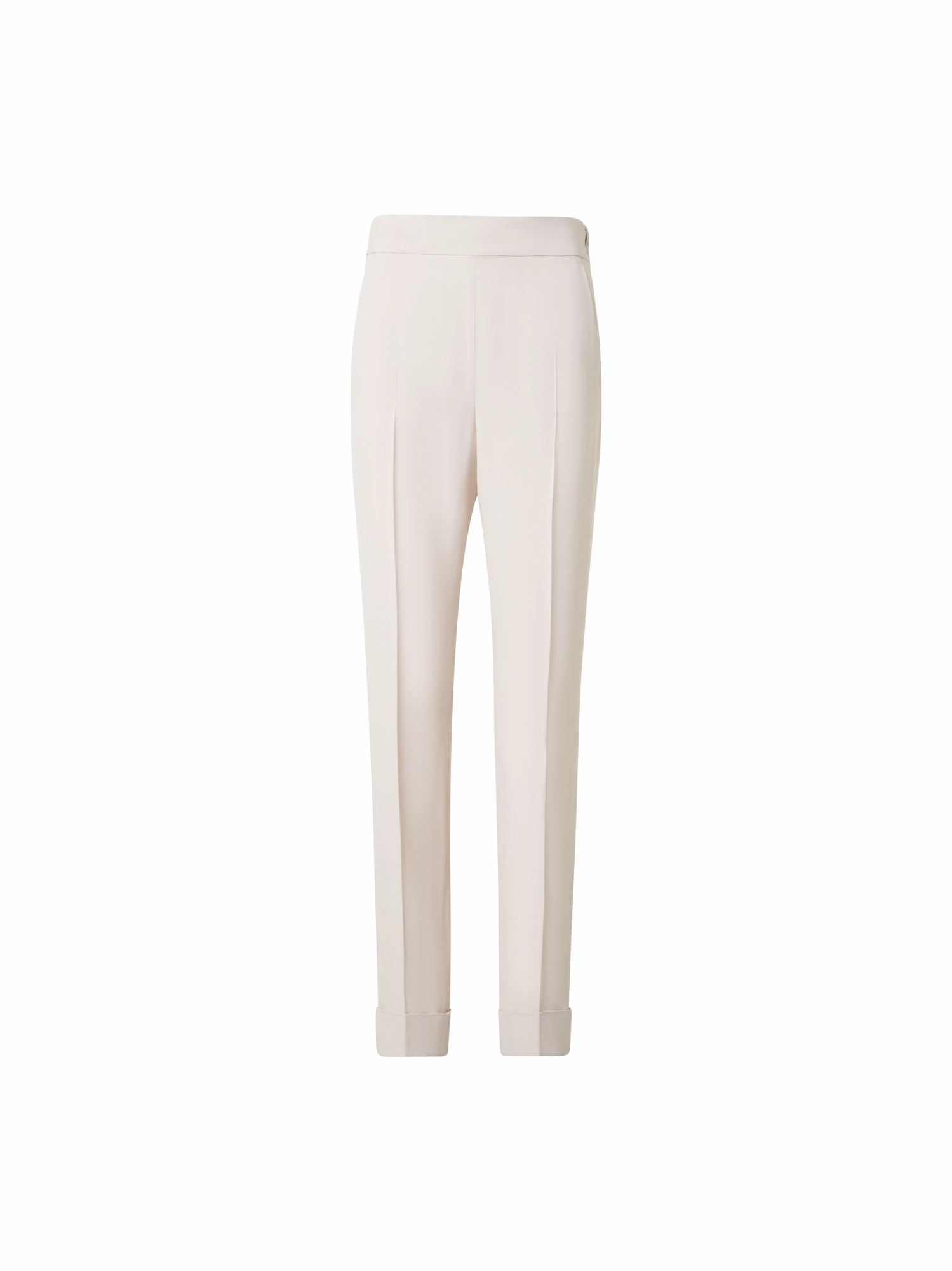 Tapered Ankle Length Pants with Elastic Waist Sporty Touch