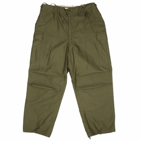 Anti Static Fabric SoftLining VINTAGE US ARMY FIELD TROUSERS PANTS M51 1956 W LINER LARGE REG NOS