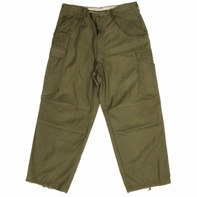 VINTAGE US ARMY FIELD TROUSERS PANTS M65 1972 VIETNAM WAR MEDIUM REGULAR NOS HypoallergenicFabric Reinforced Stress Points