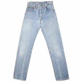 VINTAGE LEVIS 501 JEANS INDIGO 1984-1985 SIZE W26 L31 MADE IN USA Outfit Mood Timeless Choice