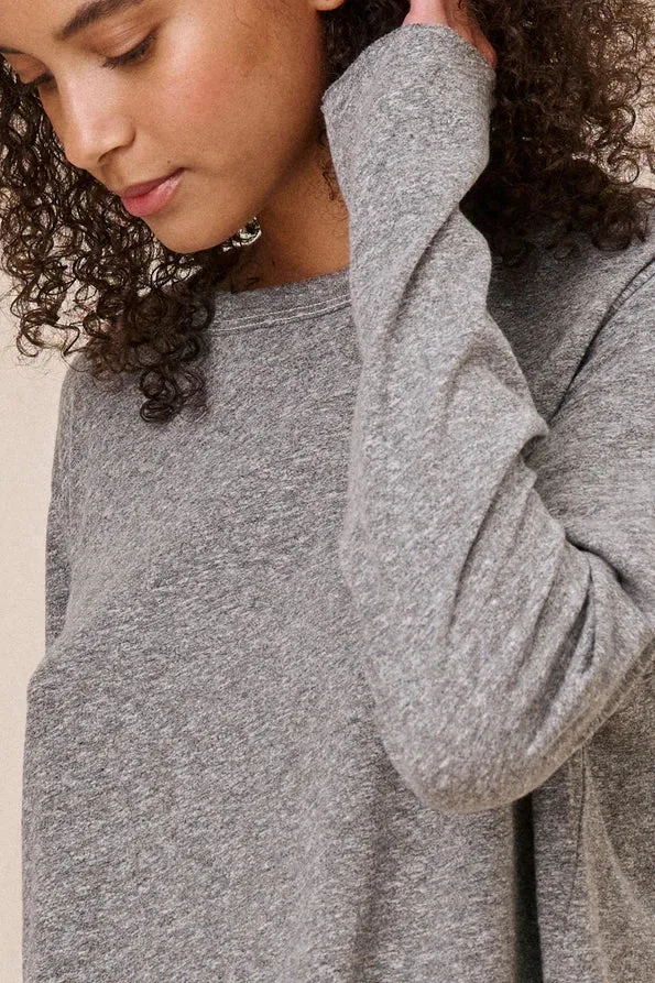 The Long Sleeve Crop Tee informal gathering Trendy Wearable