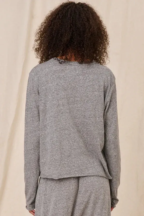 The Long Sleeve Crop Tee Quick Comfort