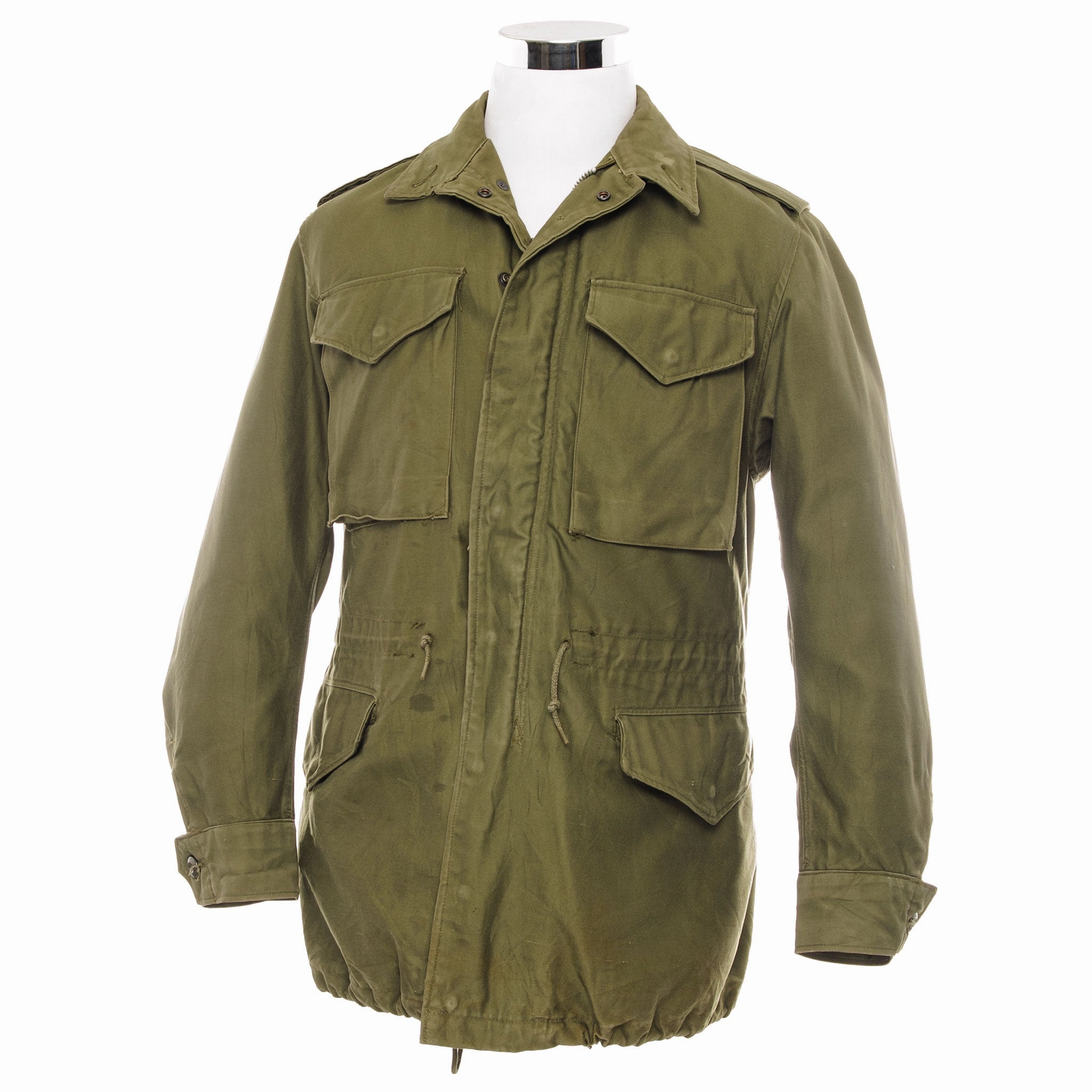 Hood Included US ARMY M-1951 M51 FIELD JACKET 1964 VIETNAM WAR SIZE SMALL REGULAR