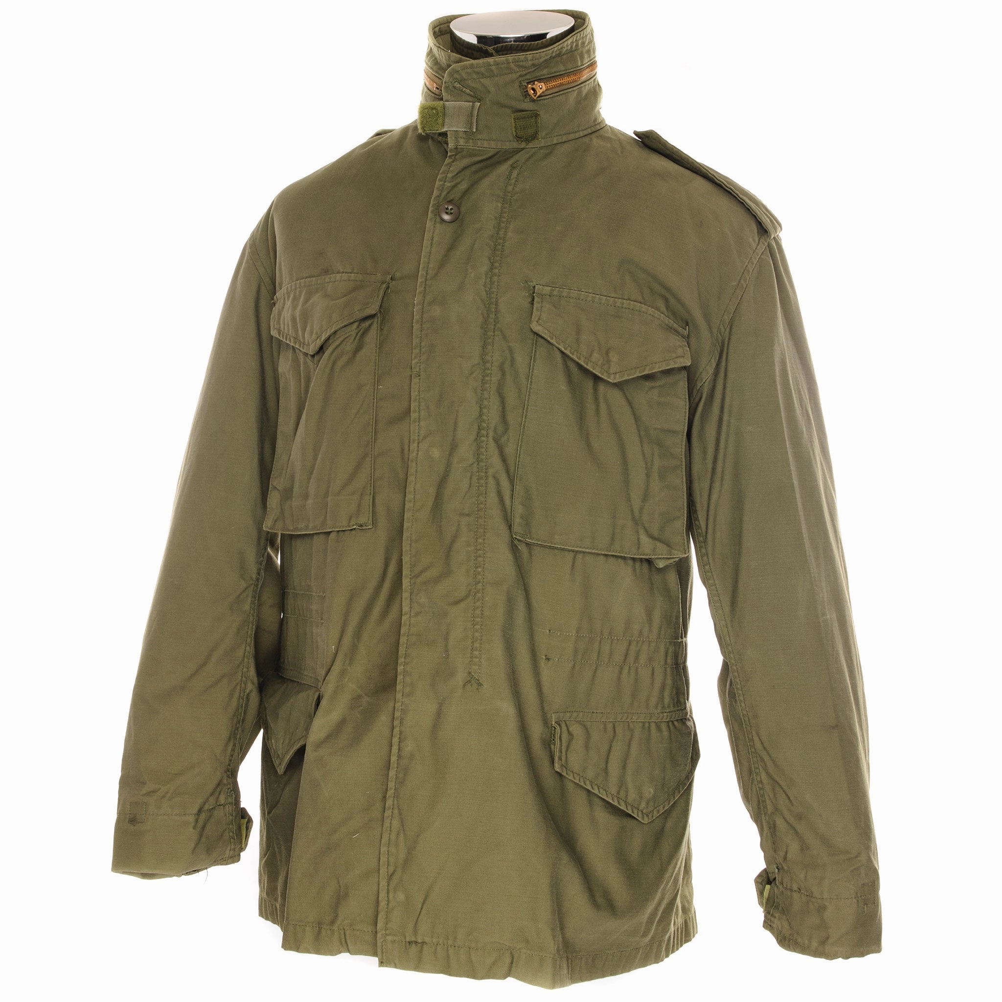 VINTAGE US ARMY M-1965 M65 FIELD JACKET 1976 SIZE MEDIUM REGULAR License