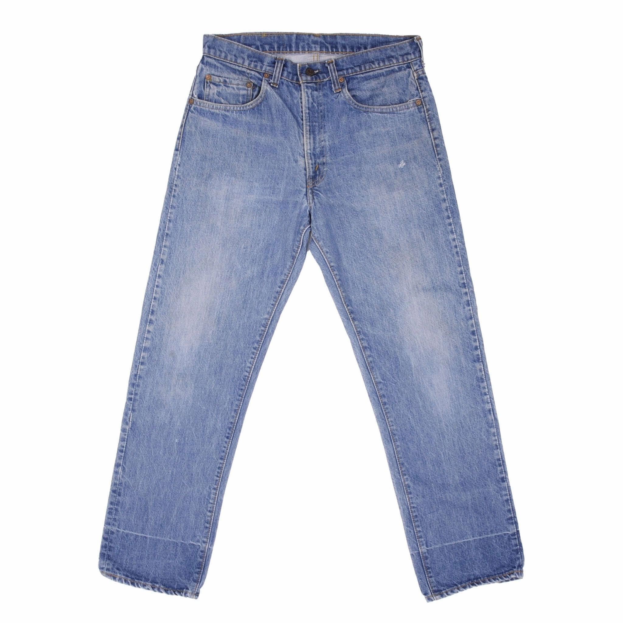 Basic Outfit Modern Minimalist Urban Explorer VINTAGE LEVIS 505 JEANS INDIGO SIZE W32 L29 MADE IN USA