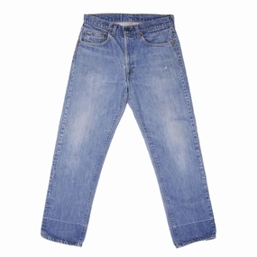 Basic Outfit Modern Minimalist Urban Explorer VINTAGE LEVIS 505 JEANS INDIGO SIZE W32 L29 MADE IN USA