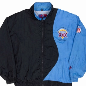 Durable Build VINTAGE NFL SUPER BOWL XXIX 1995 MIAMI WINDBREAKER JACKET 1995 SIZE LARGE