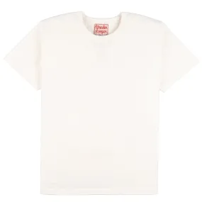 Crewneck T-shirt - Double Heavyweight - White Casual Style Wear