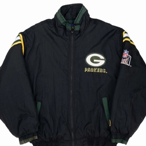 VINTAGE NFL GREEN BAY PACKERS 1990S PRO PLAYER PUFFER JACKET 1990S LARGE Everyday Jacket Passport