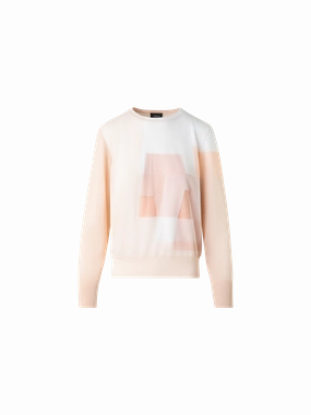 Cold Daywear Office Layer Double Layer Intarsia Long Sleeves Sweater