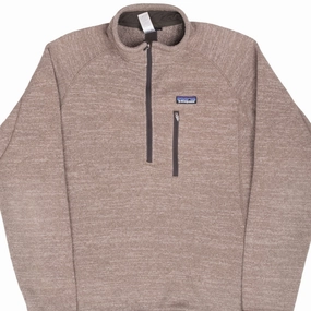 Flexible Design VINTAGE PATAGONIA BROWN PULLOVER BETTER SWEATER HALF ZIP FLEECE 2010S JACKET LARGE