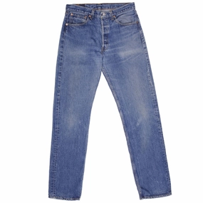 Sleek Shape VINTAGE LEVIS 501 JEANS INDIGO 1990S SIZE W32 L34 MADE IN USA