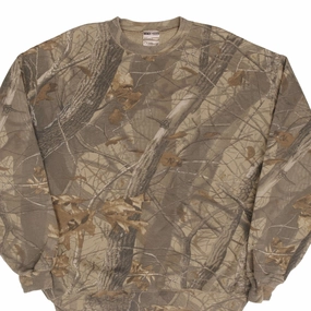 VINTAGE HUNTING REALTREE HARDWOODS CAMO SWEATSHIRT 1990S SIZE XL MADE IN USA product glove protection