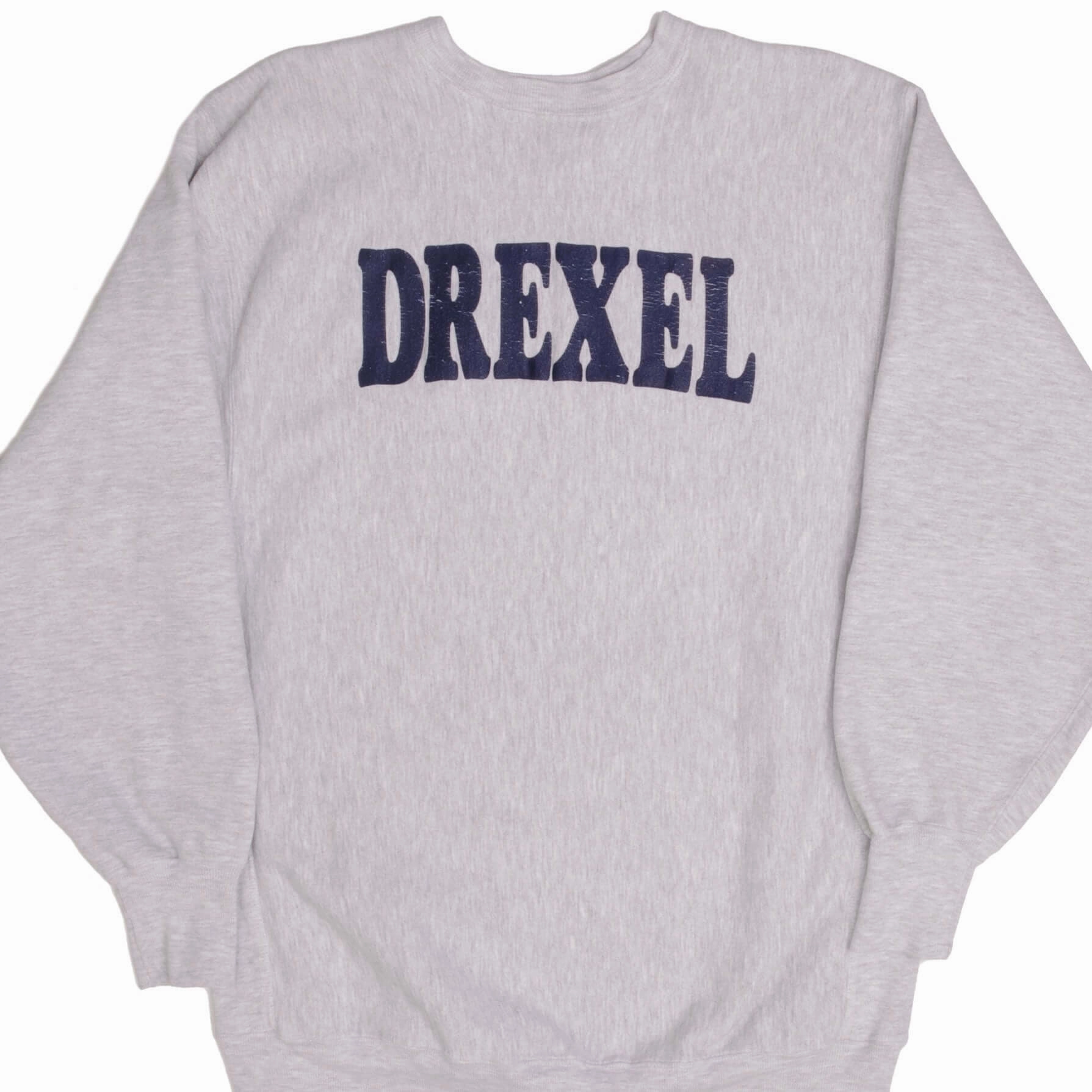 VINTAGE CHAMPION REVERSE WEAVE DREXEL UNIVERSITY SWEATSHIRT 90S XL MADE USA Fleece suitable for casual events