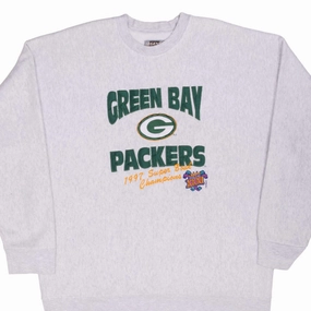 VINTAGE NFL GREEN BAY PACKERS SUPER BOWL XXXI CHAMPS 1997 SWEATSHIRT XL MADE USA product tropical vibrancy Comfy Vibe
