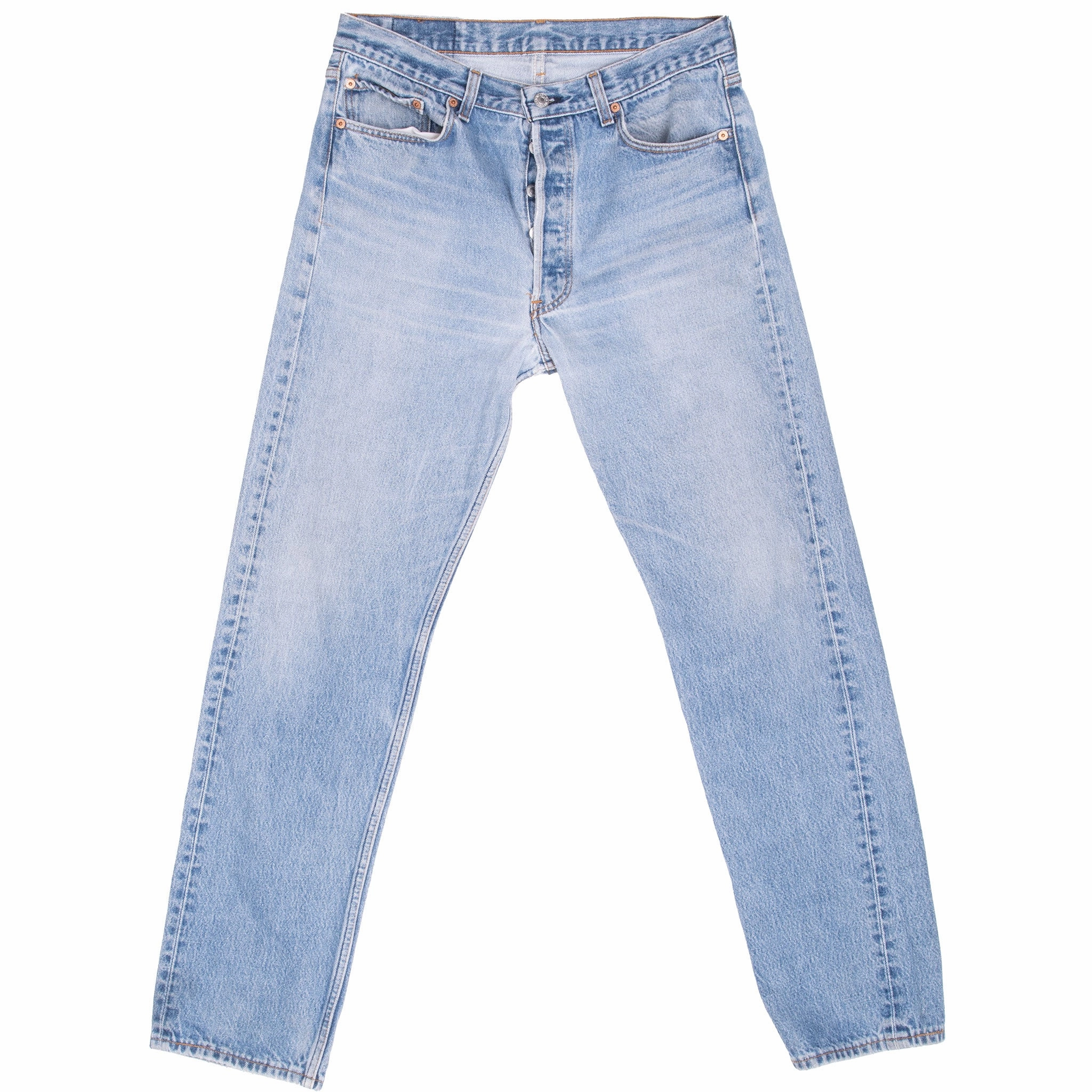 Breathable Work Meeting Relaxed Style VINTAGE LEVIS 501 INDIGO BLUE JEANS 1980S SIZE 32X32 MADE IN USA