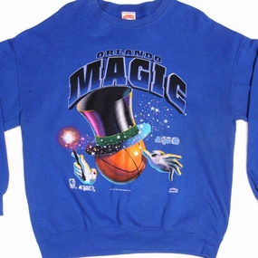 VINTAGE NBA ORLANDO MAGIC SWEATSHIRT 1994 SIZE XL MADE IN USA Comfortable For Walking