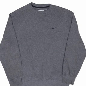 VINTAGE NIKE CLASSIC SWOOSH DARK GREY SWEATSHIRT 2000S MEDIUM consumer preference product running suitability