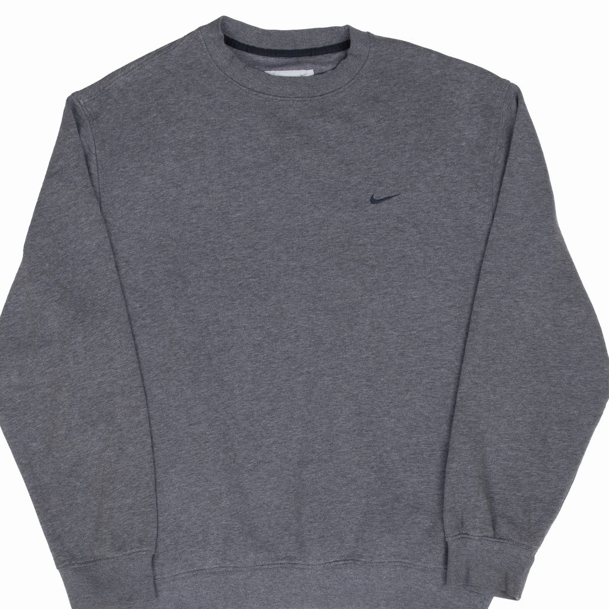 VINTAGE NIKE CLASSIC SWOOSH DARK GREY SWEATSHIRT 2000S MEDIUM consumer preference product running suitability