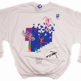 VINTAGE WINTER OLYMPIC 1994 SWEATSHIRT SIZE LARGE DEADSTOCK MADE IN NORWAY Home Comfort Smart Design