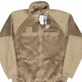 US ARMY 2021 POLARTEC THERMAL PRO FLEECE JACKET GEN 3 SMALL SHORT NOS MADE USA hypoallergenic material