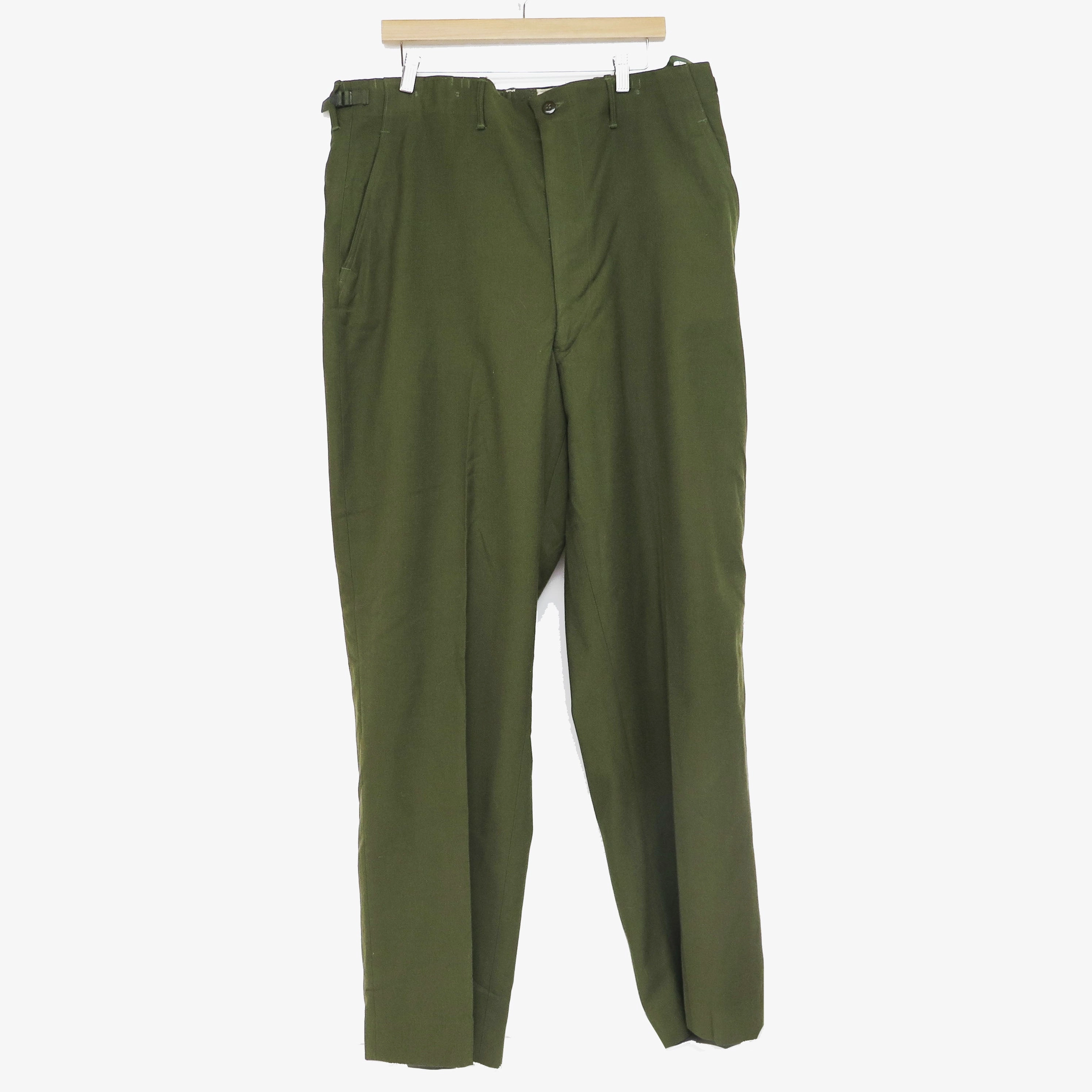 US ARMY FIELD TROUSERS PANTS M-1951 M51 1953 KOREAN WAR SIZE 40X34 LONG LARGE Secure Cuff Design Smooth Finish