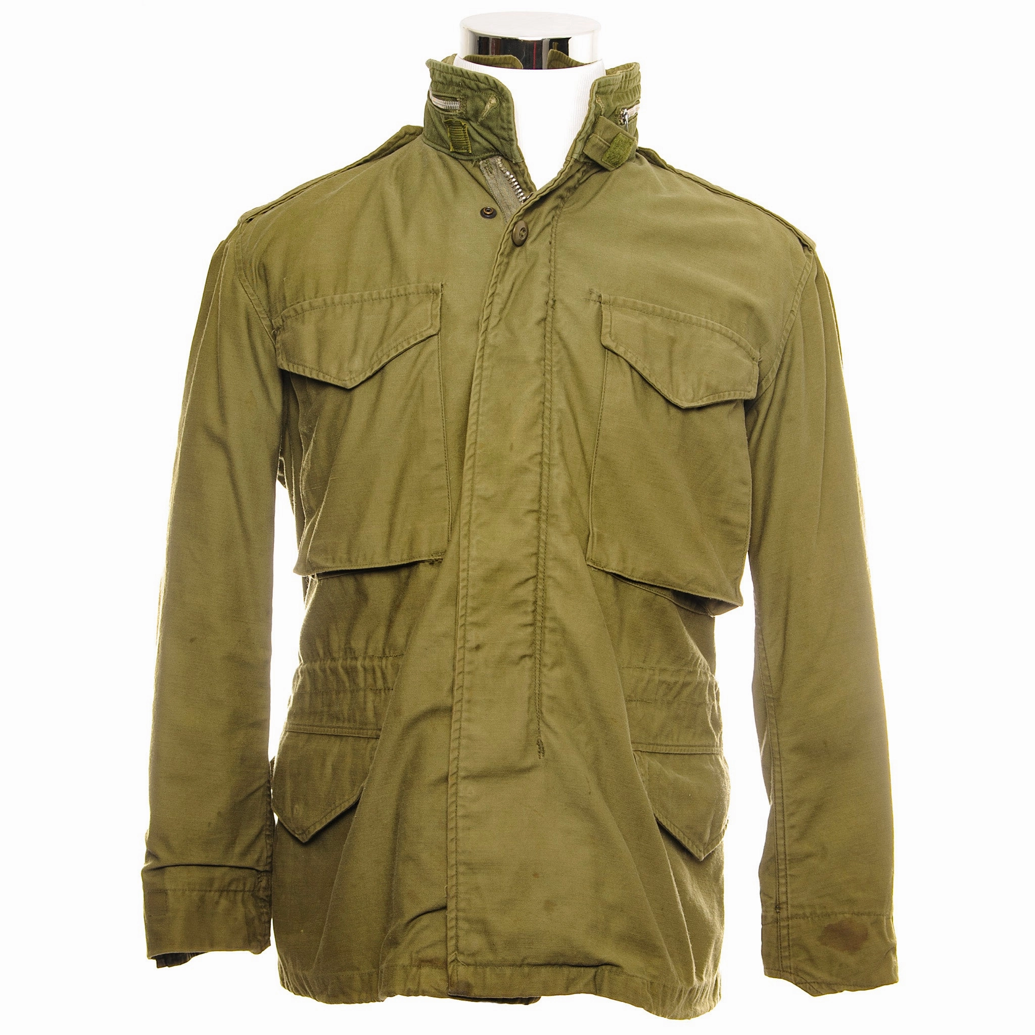 Breathable Lining US ARMY M-1965 M65 FIELD JACKET 1967 VIETNAM WAR SIZE SMALL SHORT