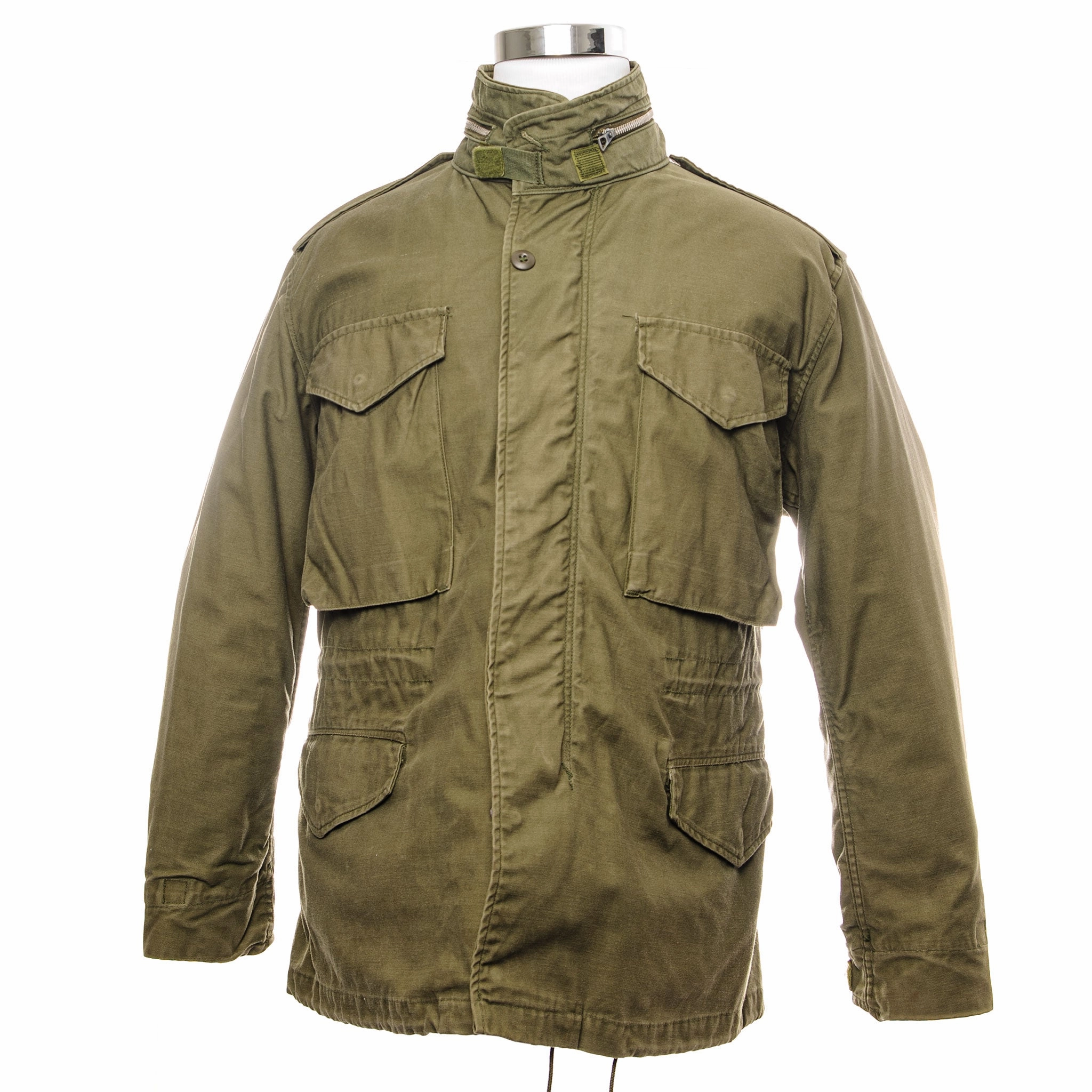 US ARMY M-1965 M65 FIELD JACKET 1969 VIETNAM WAR SIZE MEDIUM SHORT Breathable Shield