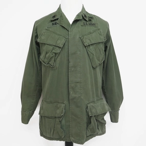 US ARMY TROPICAL COMBAT JACKET 5TH PATTERN RIPSTOP 1969 VIETNAM WAR SMALL REGULAR EXPERT INFANTRY PARACHUTE SERGEANT Adventure-Ready Wear GloveFriendly Cuff Design