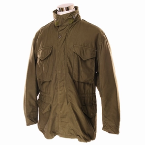 VINTAGE US ARMY M-1965 M65 FIELD JACKET 1966 VIETNAM WAR SIZE LARGE REGULAR MultiPocket Design Performance Gear