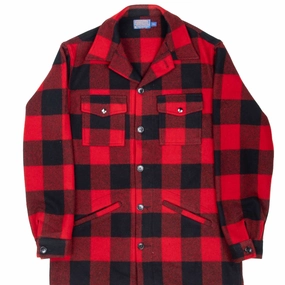 VINTAGE PENDLETON BUFFALO PLAID CRUISER JACKET 1980S LARGE TALL MADE IN USA Unwind