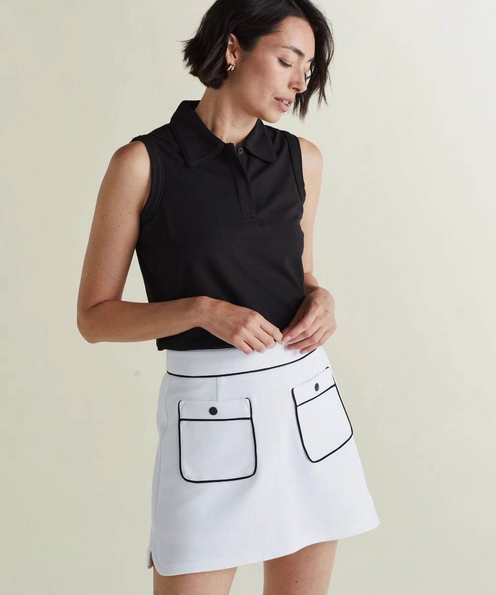 Temperature Regulating Fibers Pocket Skort