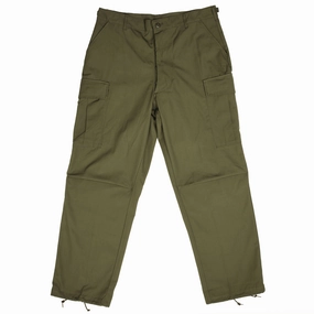 VINTAGE US ARMY RIP STOP TROPICAL COMBAT TROUSERS 1967 LARGE REG NOS NEW Relaxed Lines Flex Fit