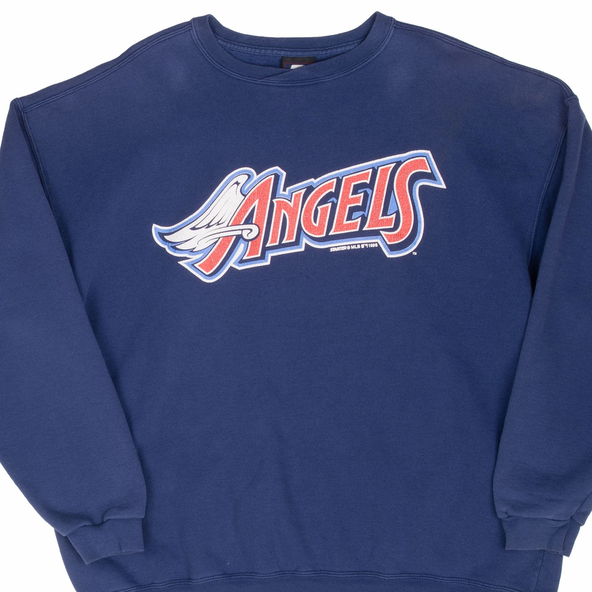 All Day Wear VINTAG MLB CALIFORNIA ANGELS 1998 STARTER SWEATSHIRT XL MADE IN USA