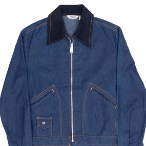 VINTAGE BIG SMITH DENIM JACKET 1960S SIZE MEDIUM MADE IN USA Street Style Jacket Last