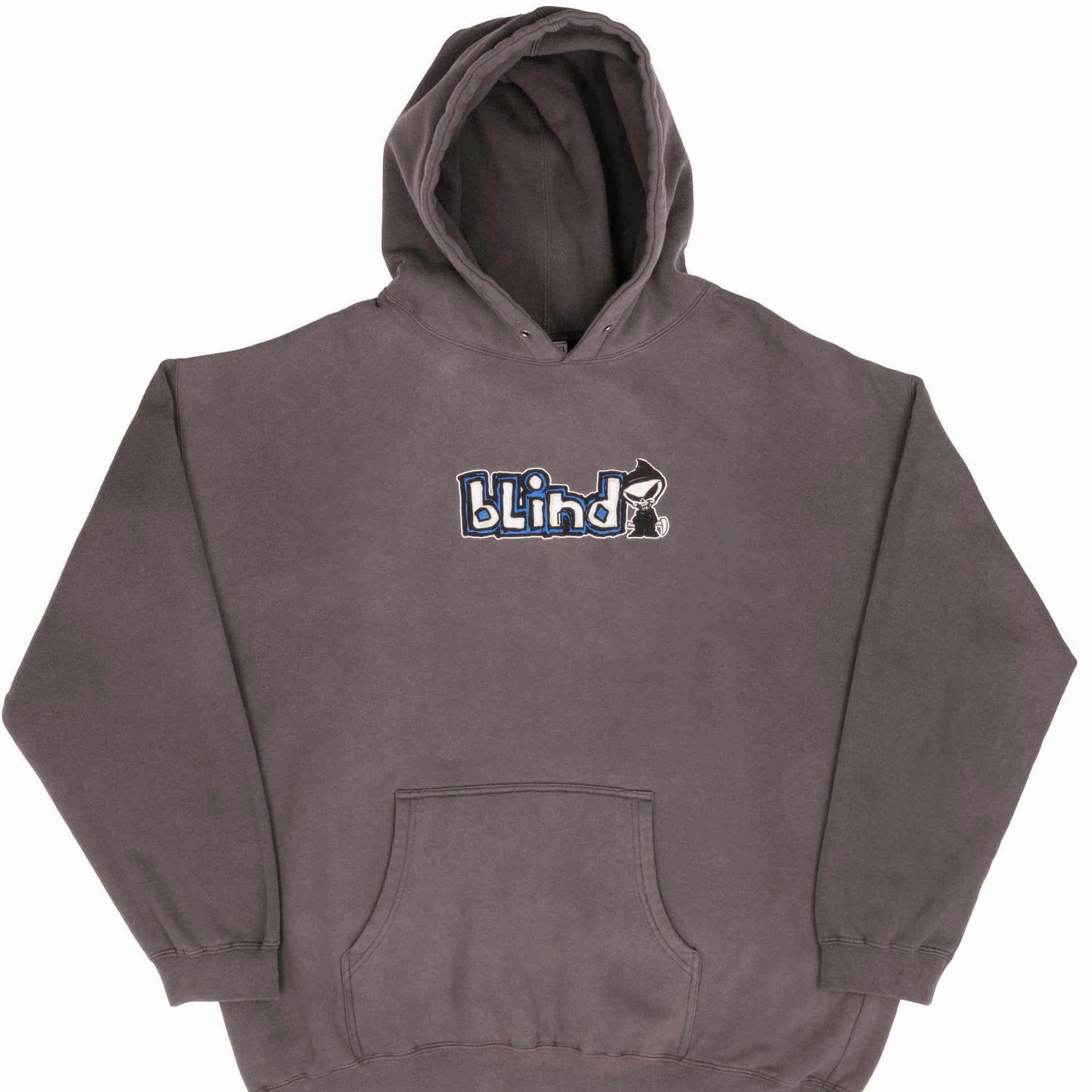 VINTAGE BLIND SKATEBOARD HOODIE SWEATSHIRT XL LATE 1990S product weekend wearability