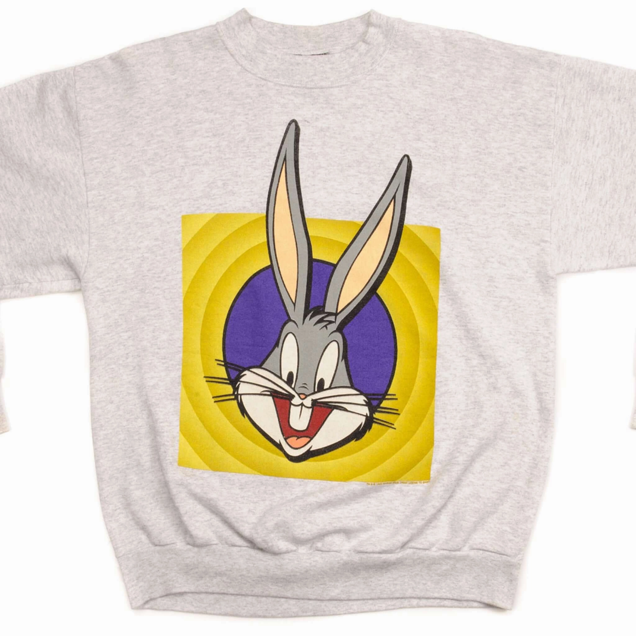 Fall Comfy Fit VINTAGE BUGS BUNNY SWEATSHIRT 1995 SIZE LARGE MADE IN USA