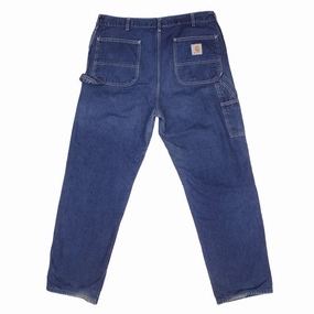 VINTAGE CARHARTT CARPENTER CHORE LINE PANTS 1990S SIZE 36X31 MADE IN USA Home Comfort Party Look Modern Minimalist