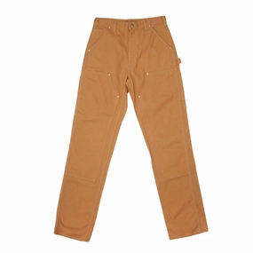 Life Ready VINTAGE CARHARTT CARPENTER DOUBLE KNEE SANDSTONE PANTS 1990S 32X36 DEADSTOCK