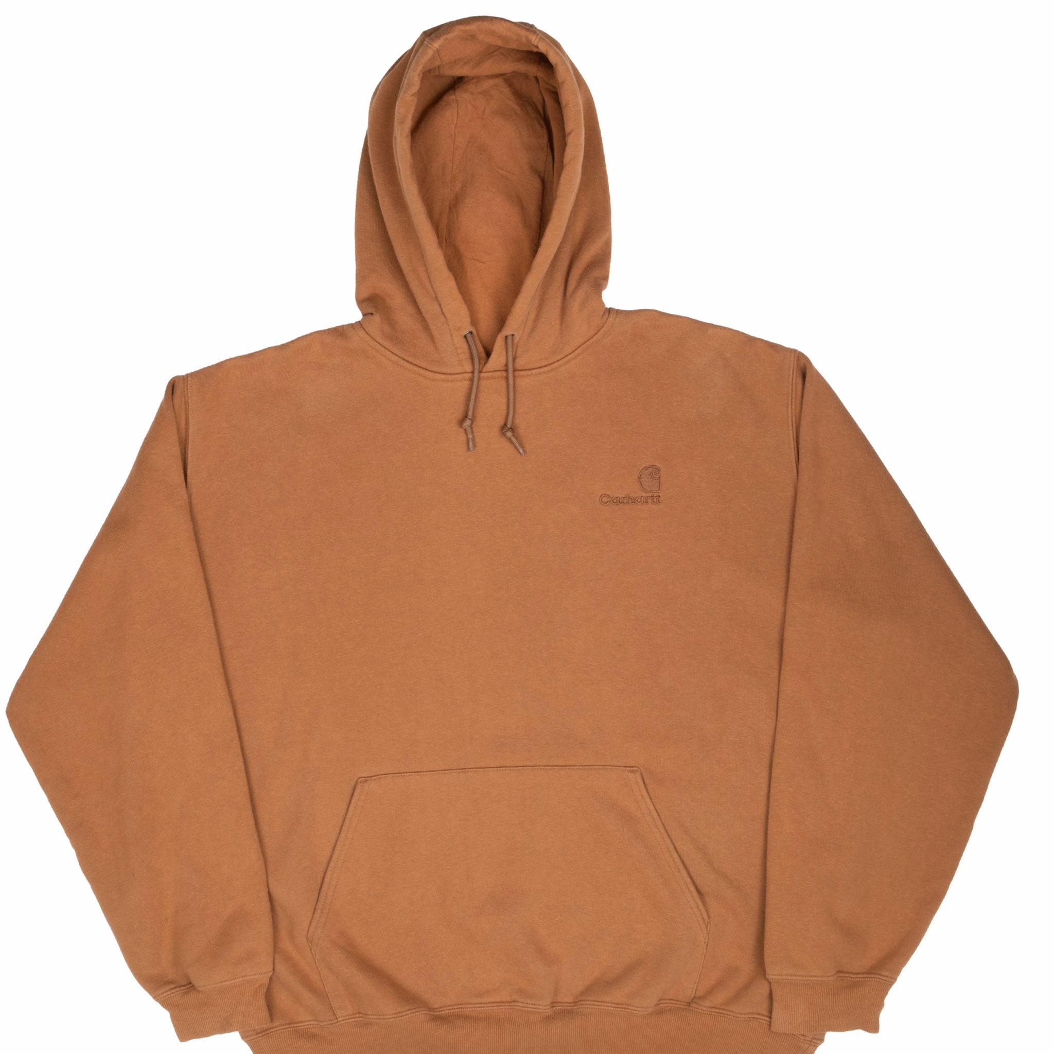 VINTAGE CARHARTT CLASSIC LIGHT BROWN HOODIE SWEATSHIRT XL 2000S Versatile Comfort Sustainable