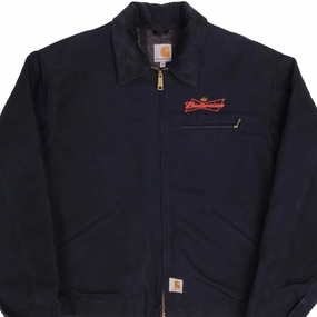 Tear Resistant Panels VINTAGE CARHARTT DETROIT BUDWEISER BLANKET LINED JACKET 1990S XL MADE USA