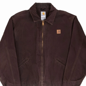 Sport Edge VINTAGE CARHARTT DETROIT UNLINED DARK BROWN JACKET J310 DKB 2011 XL