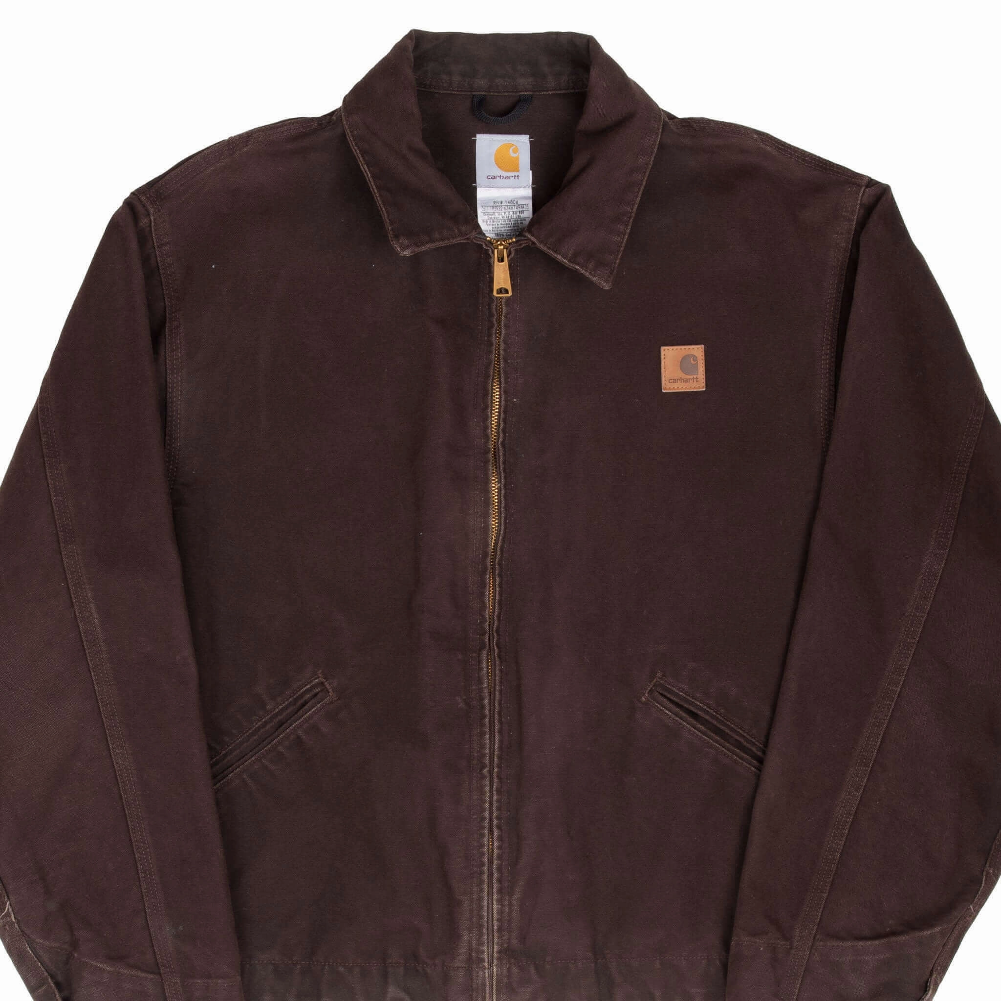 Sport Edge VINTAGE CARHARTT DETROIT UNLINED DARK BROWN JACKET J310 DKB 2011 XL