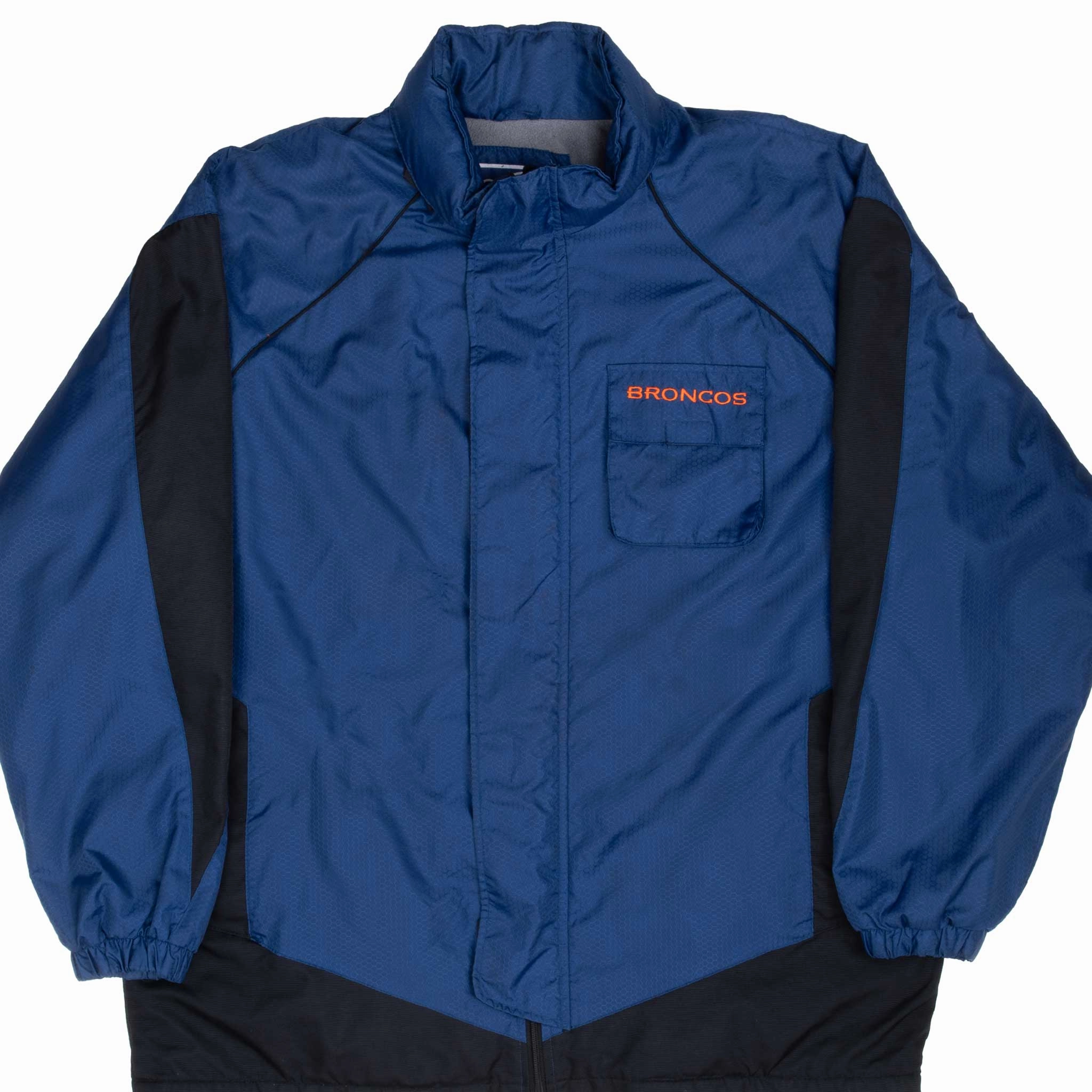 VINTAGE CARL BANKS NFL DENVER BRONCOS WINDBREAKER JACKET 1990S MEDIUM Ultimate Protection Mindfulness