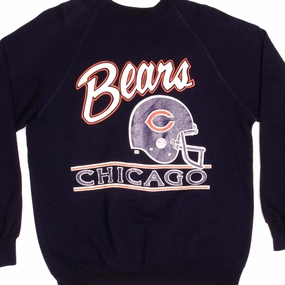 VINTAGE CHAMPION CHICAGO BEARS SWEATSHIRT 1970s SIZE LARGE MADE IN USA absorbent product business casual suitability
