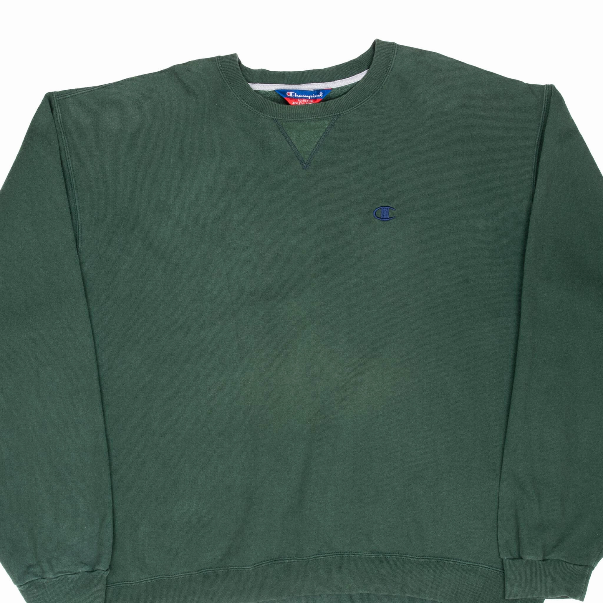 Product Innovation VINTAGE CHAMPION CLASSIC GREEN SWEATSHIRT 2000S 2XL