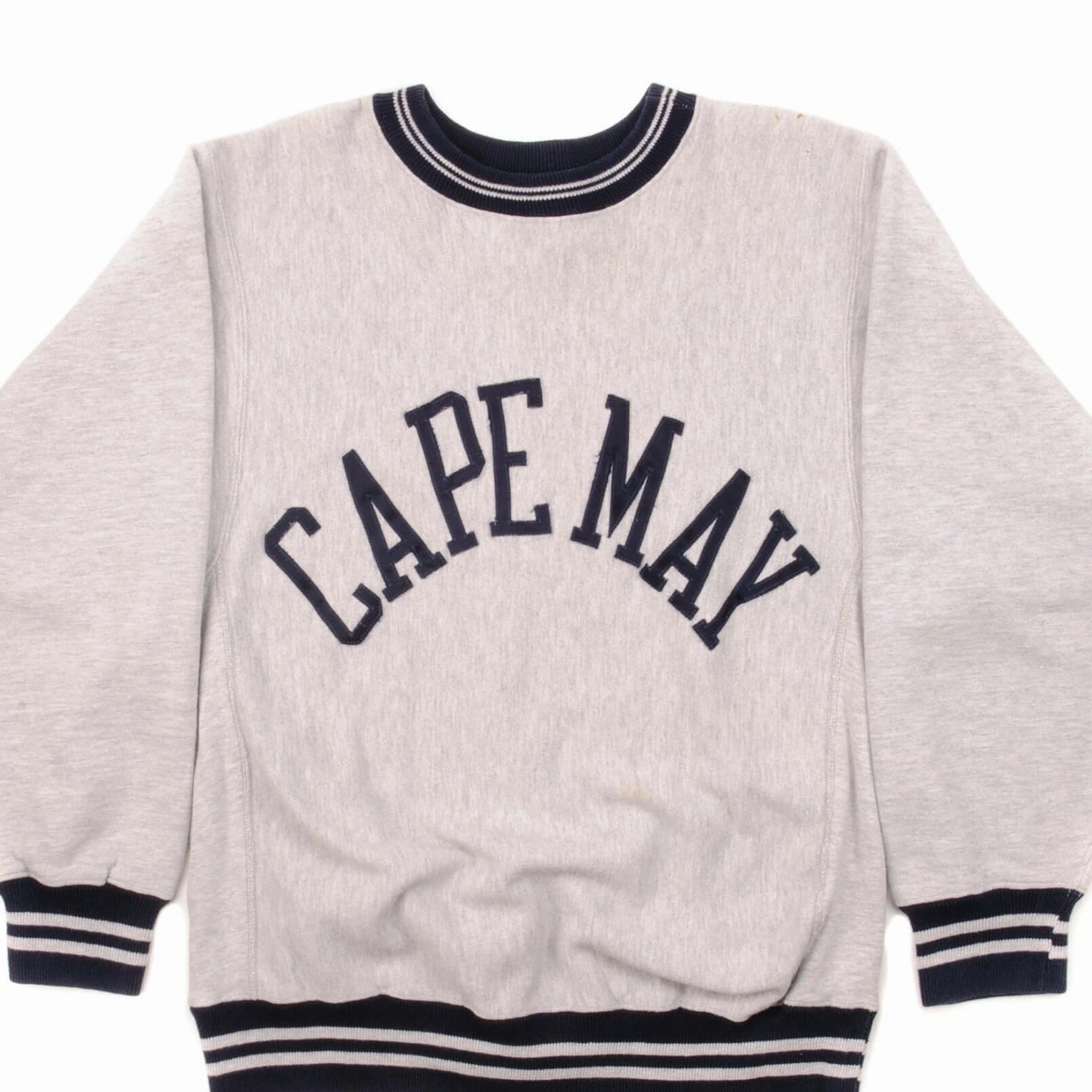 VINTAGE CHAMPION REVERSE WEAVE CAPE MAY SWEATSHIRT 1990S MEDIUM MADE IN USA Sporty Fashion