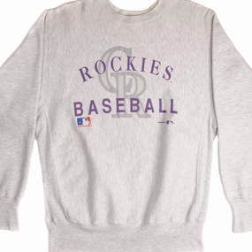 VINTAGE CHAMPION REVERSE WEAVE COLORADO ROCKIES SWEATSHIRT 1994 XL MADE IN USA keychain accents Easy to Carry