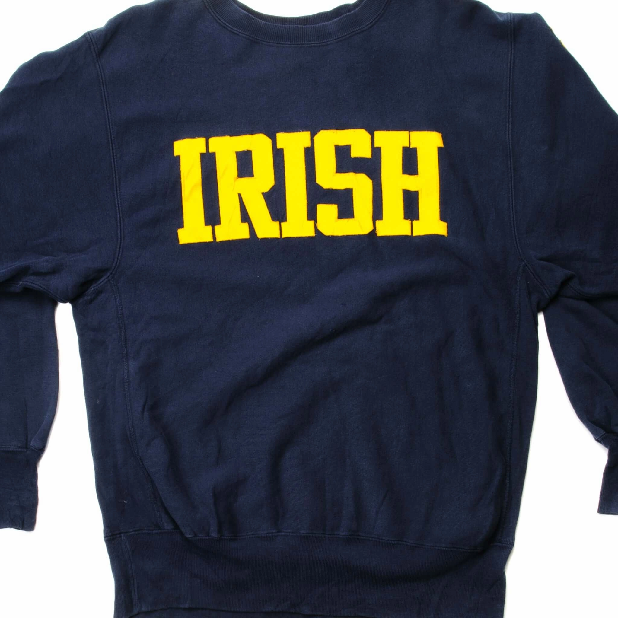 VINTAGE CHAMPION REVERSE WEAVE IRISH SWEATSHIRT EARLY 1990S LARGE MADE IN USA Fashion Wearable product exchange policy