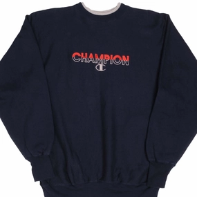 VINTAGE CHAMPION REVERSE WEAVE SPELLOUT SWEATSHIRT 1990S 2XL MADE IN USA product flannel coziness bag accents